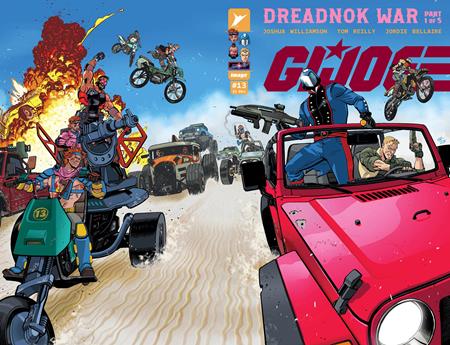 GI JOE #13 CVR A TOM REILLY WRAPAROUND - Image 2