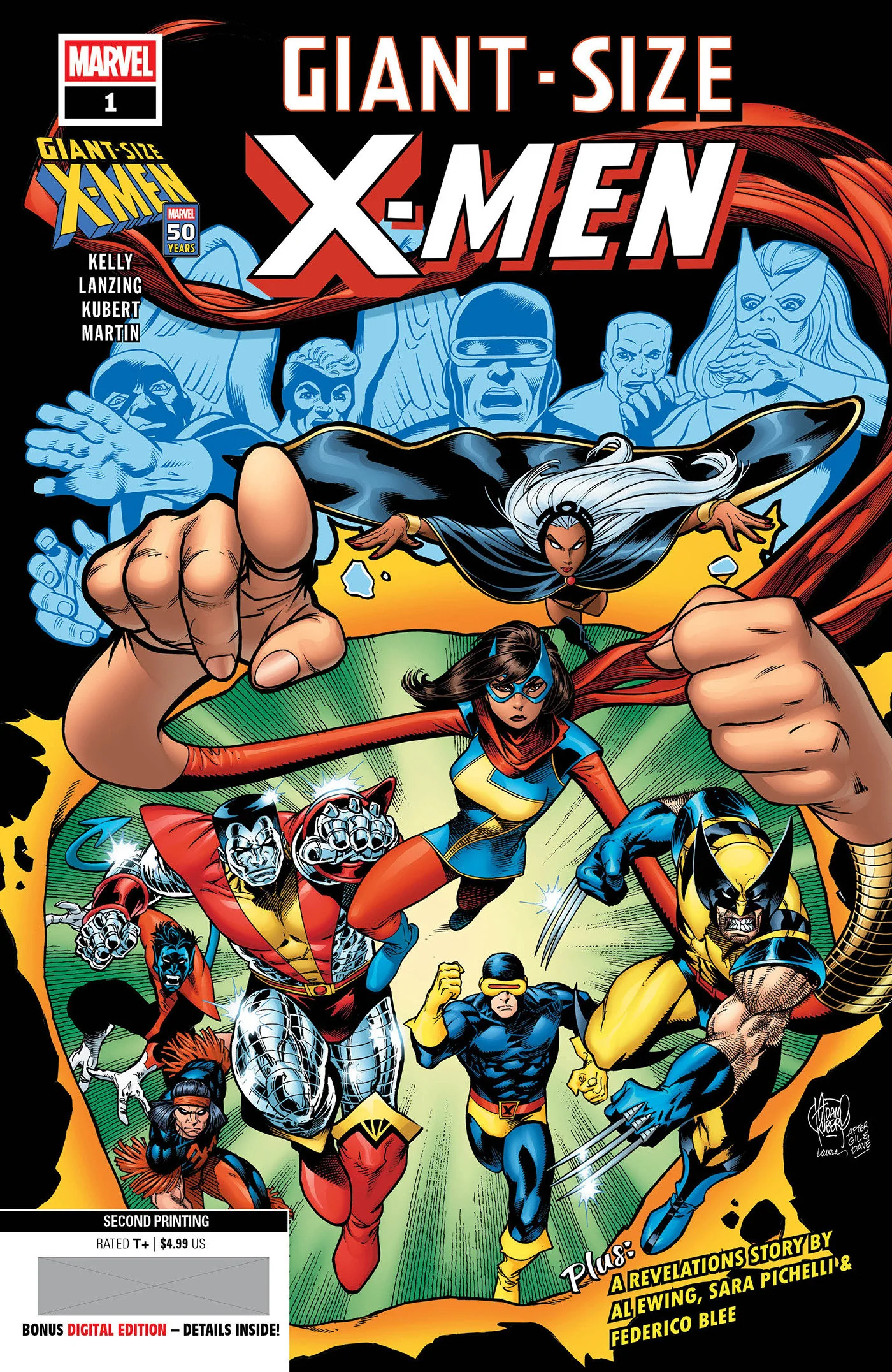 GIANT-SIZE X-MEN #1 ADAM KUBERT 2ND PRINTING VARIANT