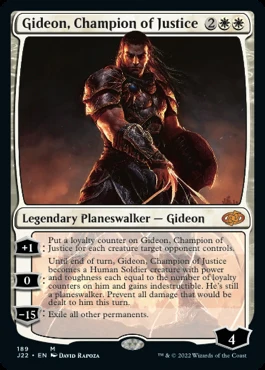 Gideon, Champion of Justice [#189] (J22-M)