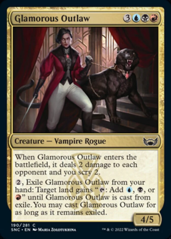 Glamorous Outlaw [ #190/281 ] (SNC-C)