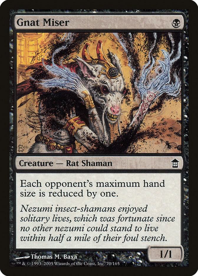 Gnat Miser (SOK-C-FOIL) Light Play