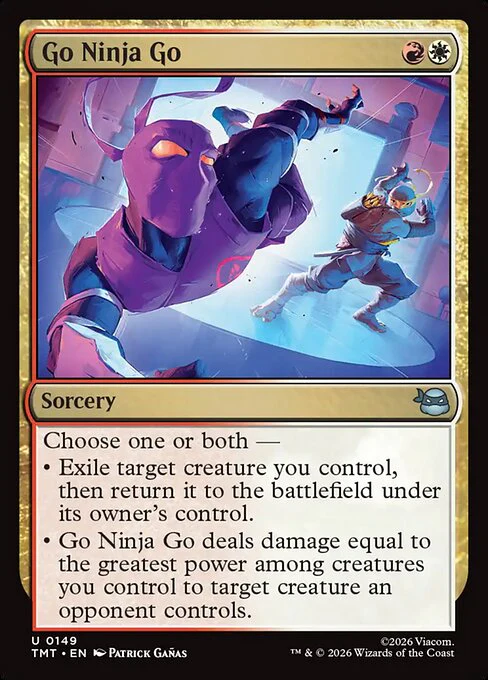 Go Ninja Go [ #0149 ] (TMT-U) - Image 2