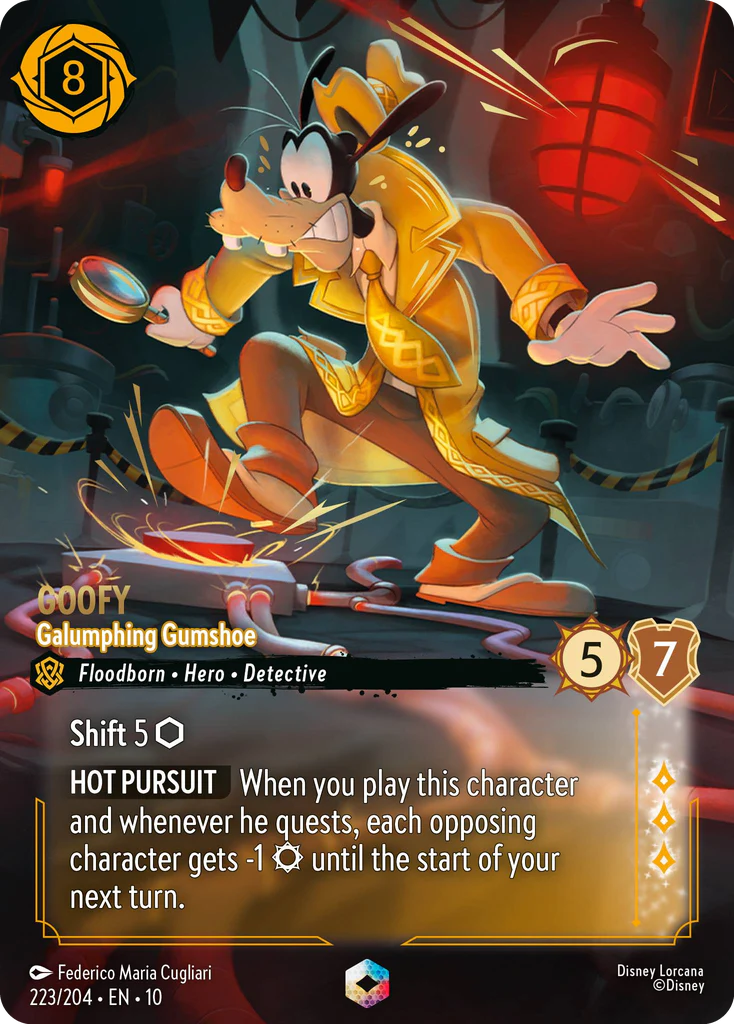 Goofy - Galumphing Gumshoe (223/204 - Whispers in the Well) Enchanted