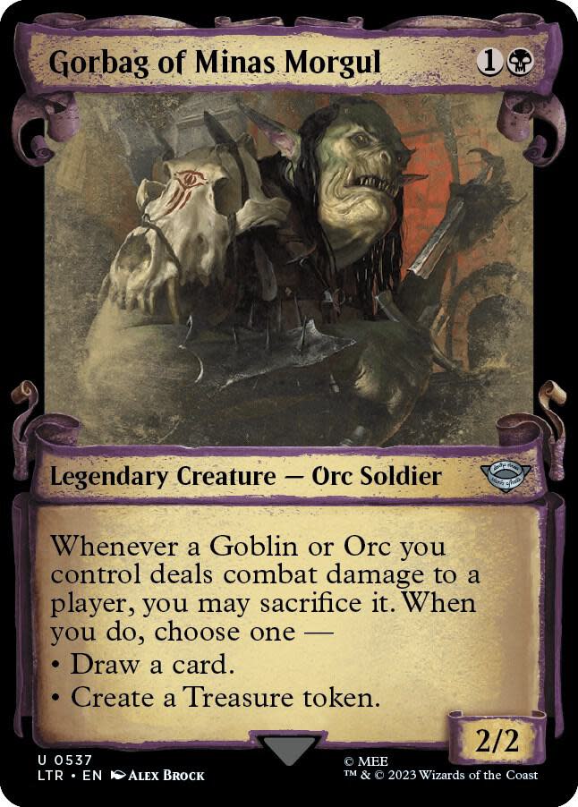 Gorbag of Minas Morgul [#0537 Showcase Scrolls] (LTR-U)