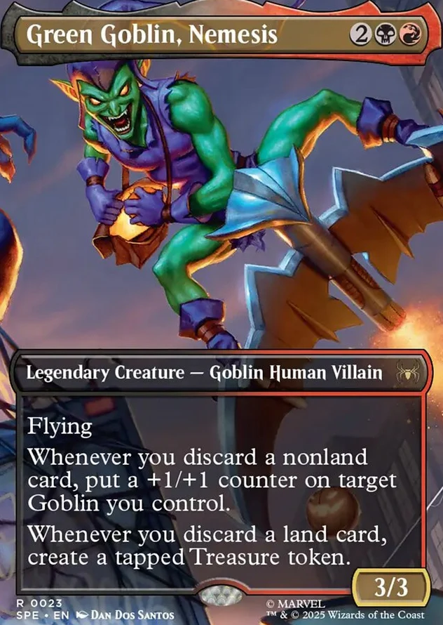 Green Goblin, Nemesis [ #0023 Borderless ] (SPE-R) - Image 2