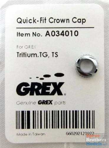 Grex: Repair Kit Part - A034010 Quick-Fit Crown Cap (XGi, XSi, TG, TS) - Image 2