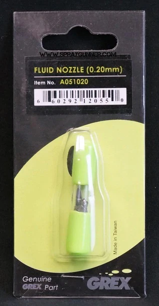 Grex: Repair Kit Part - A051020 Fluid Nozzle .20mm (XD, XN)