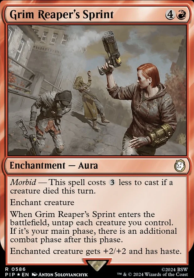 Grim Reaper's Sprint [#0586 Surge Foil] (PIP-R)