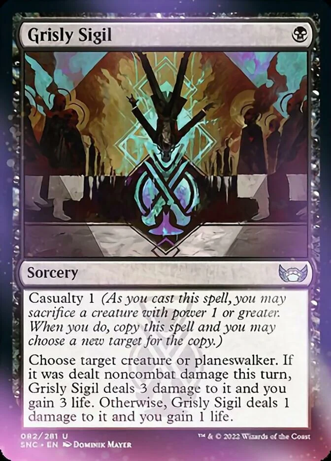 Grisly Sigil [ #082/281 ] (SNC-U)