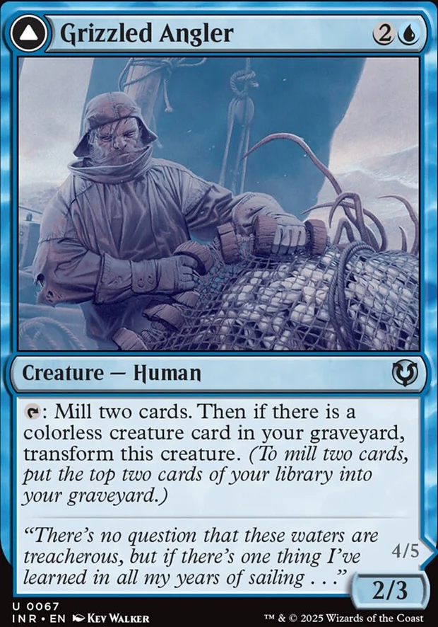 Grizzled Angler // Grisly Anglerfish [ #0067 ] (INR-U)