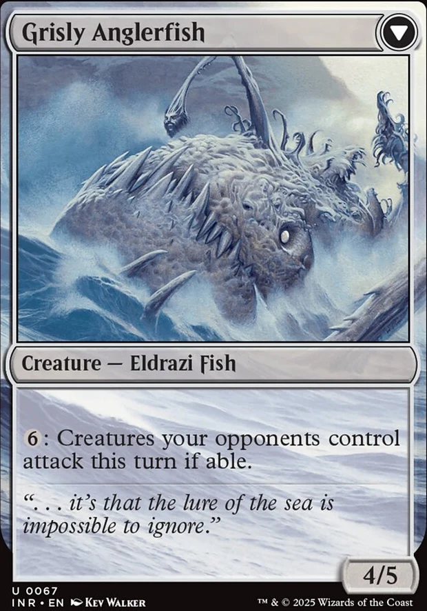 Grizzled Angler // Grisly Anglerfish [ #0067 ] (INR-U) - Image 2