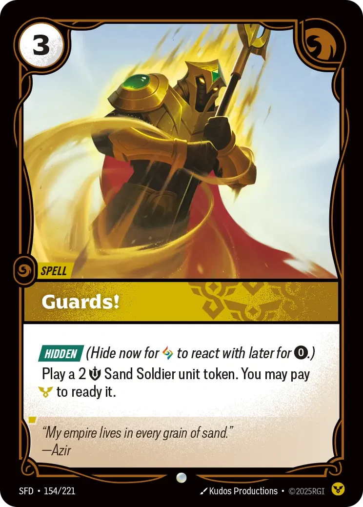 Guards! - 154/221 (SFD) Common