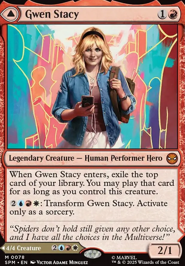 Gwen Stacy // Ghost-Spider [ #0078 ] (SPM-M) - Image 2