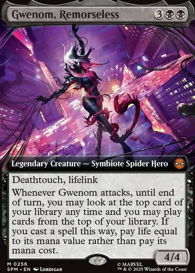 Gwenom, Remorseless [ #0256 Extended Art ] (SPM-M) - Image 2