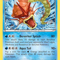 Gyarados - XY109 (XY:PR) Promo - Heavy Play Holofoil