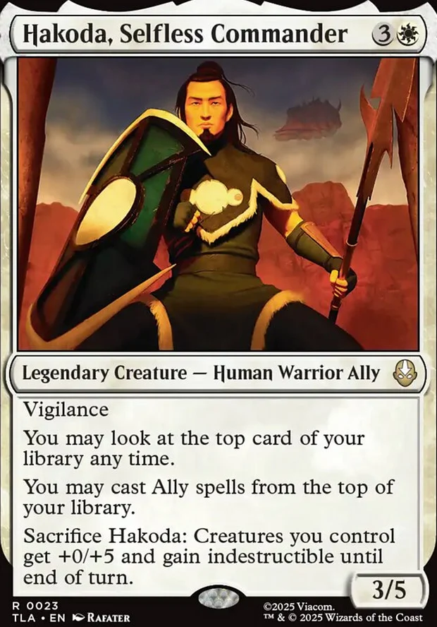 Hakoda, Selfless Commander [ #0023 ] (TLA-R) - Image 2