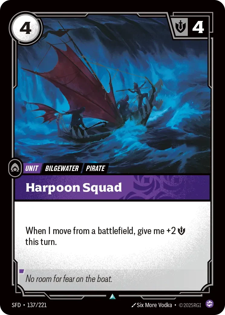 Harpoon Squad - 137/221 (SFD) Uncommon