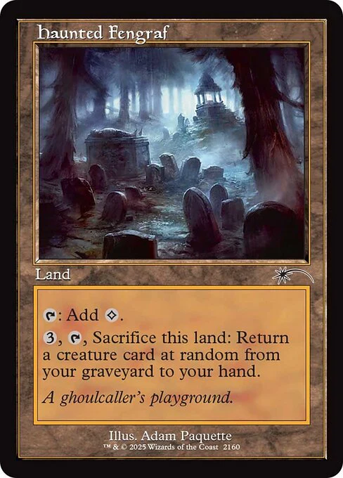 Haunted Fengraf [ #2160 Retro Frame ] (SLD-C)