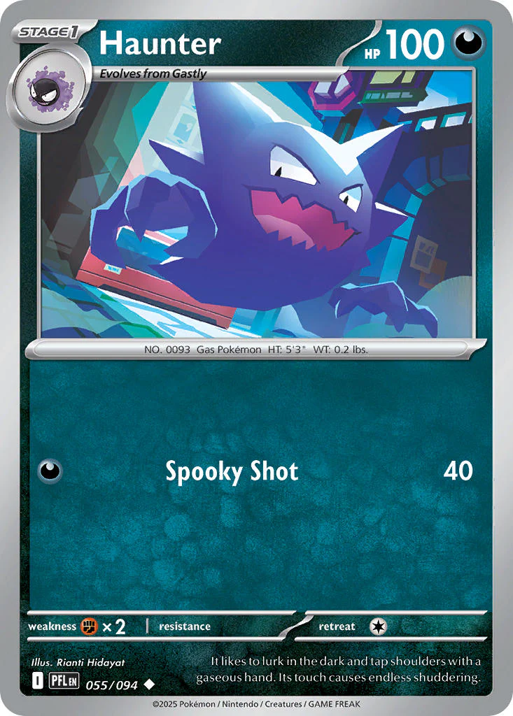 Haunter - 055/094 (PFL) Uncommon
