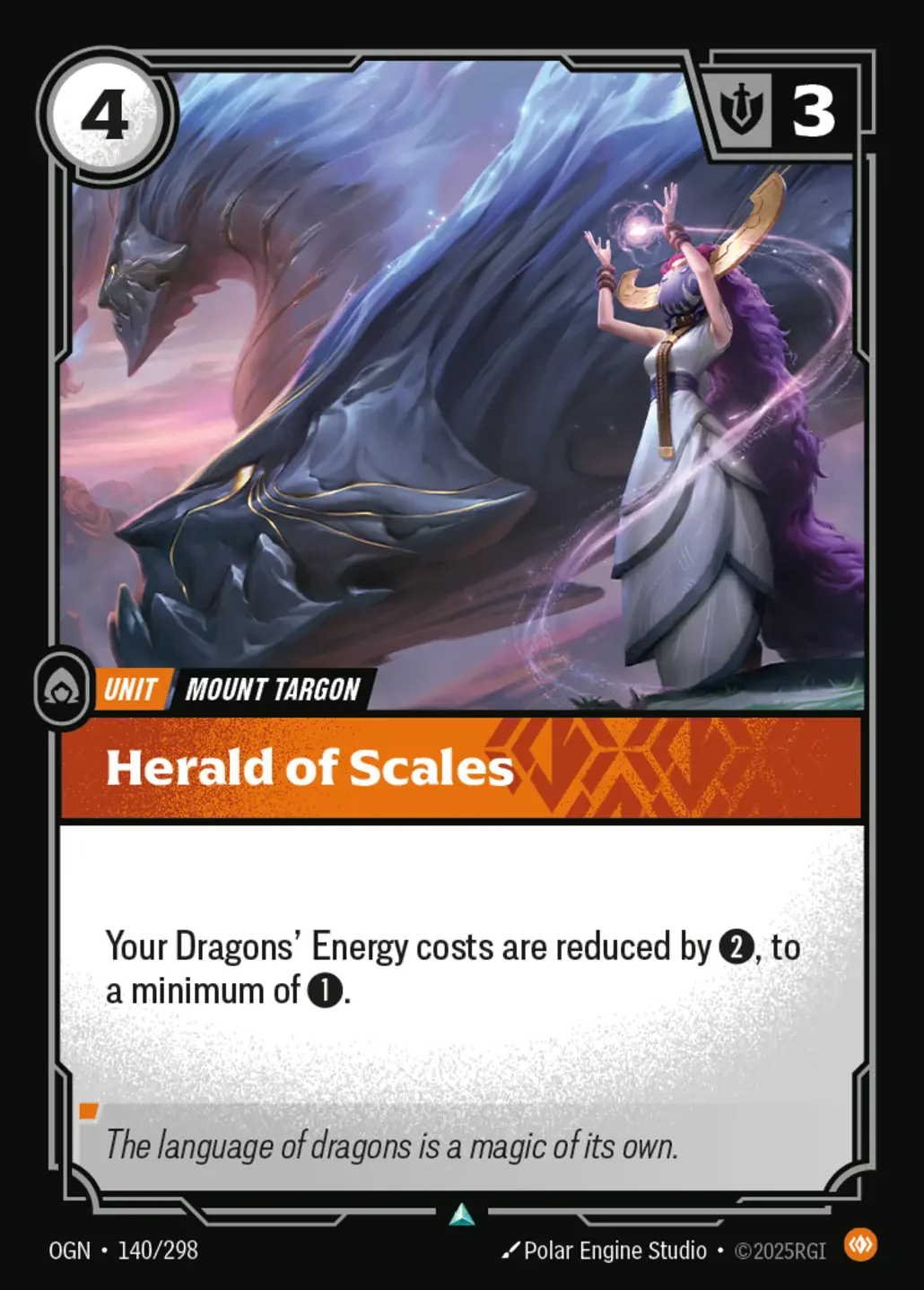 Herald of Scales - 140/298 (OGN) Uncommon