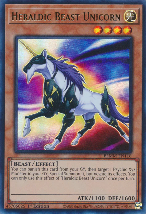 Heraldic Beast Unicorn (BLMM-EN116)