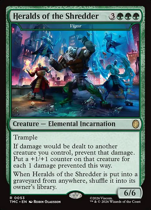 Heralds of the Shredder - Vigor [ #0053 Surge Foil ] (TMC-R)