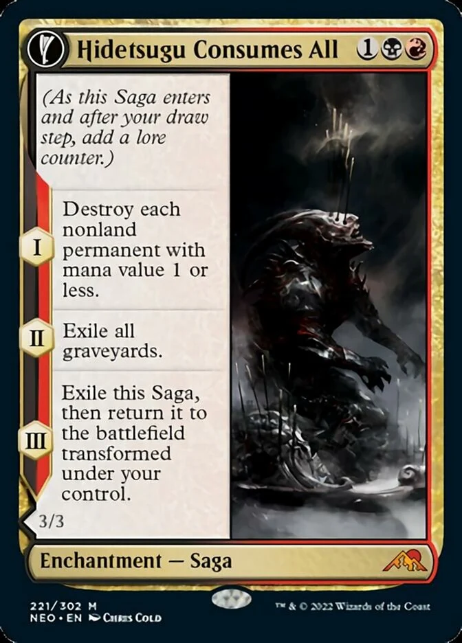 Hidetsugu Consumes All // Vessel of the All-Consuming [ #221/302 ] (NEO-M)