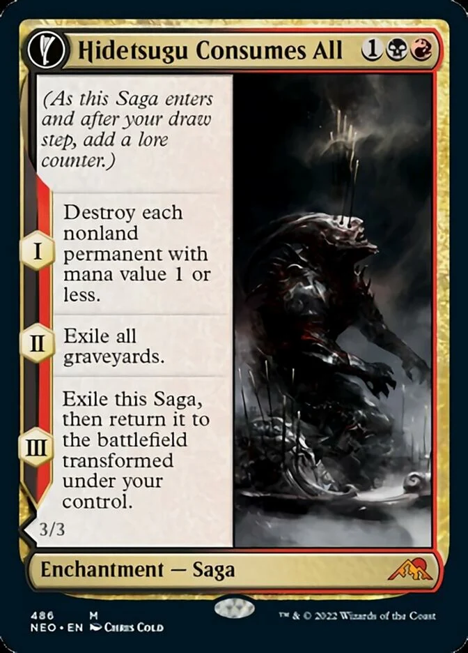 Hidetsugu Consumes All // Vessel of the All-Consuming [ #486 Extended Art ] (NEO-M)