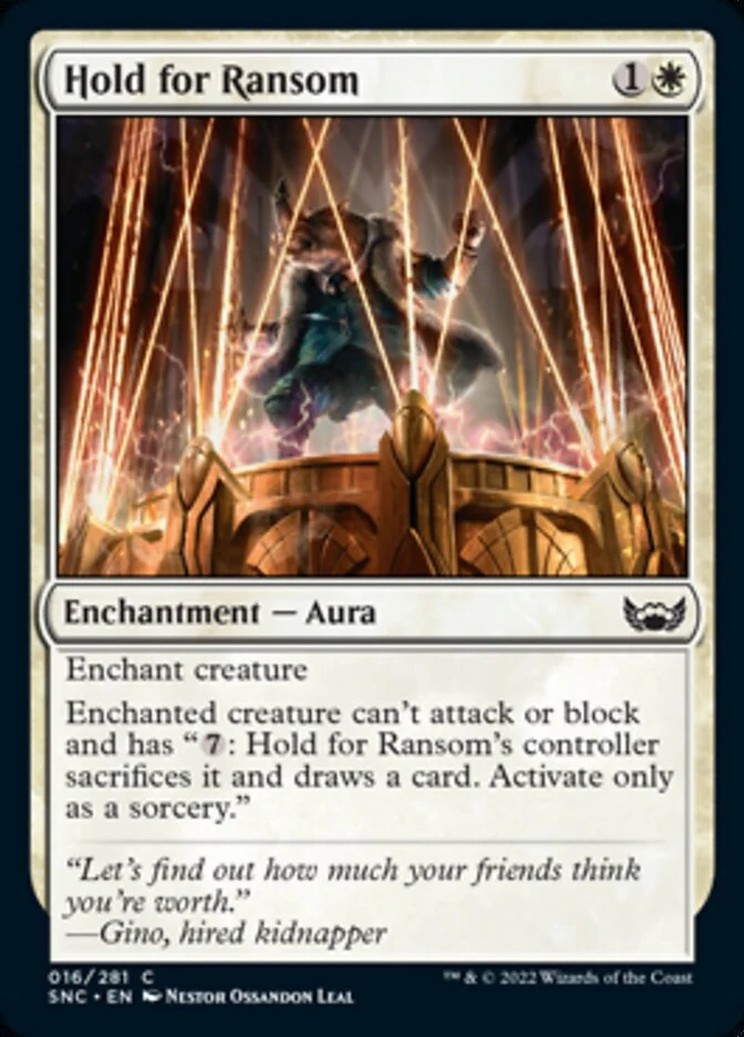 Hold for Ransom [ #016/281 ] (SNC-C)