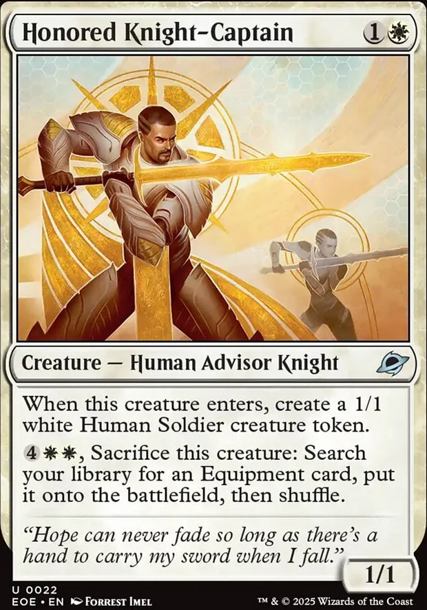 Honored Knight-Captain [ #0022 ] (EOE-U) - Image 2