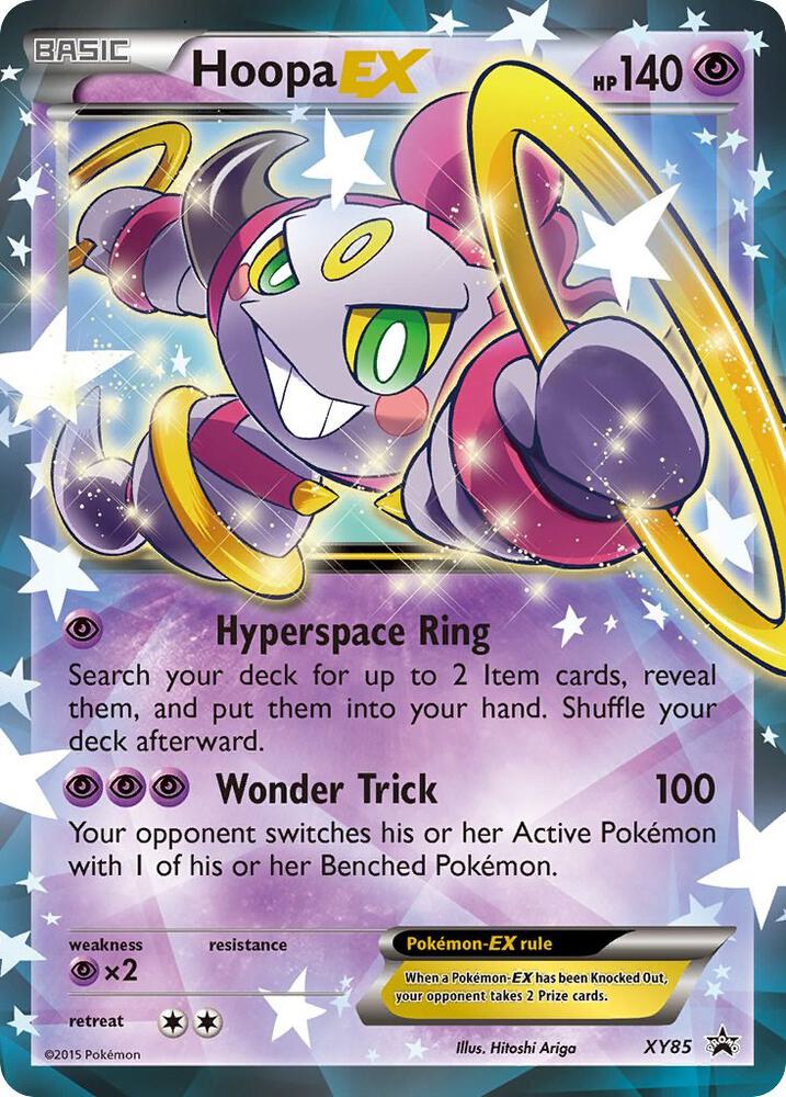 Hoopa EX (Collection Promo) - XY85 (XY:PR) Promo - Light Played Holofoil