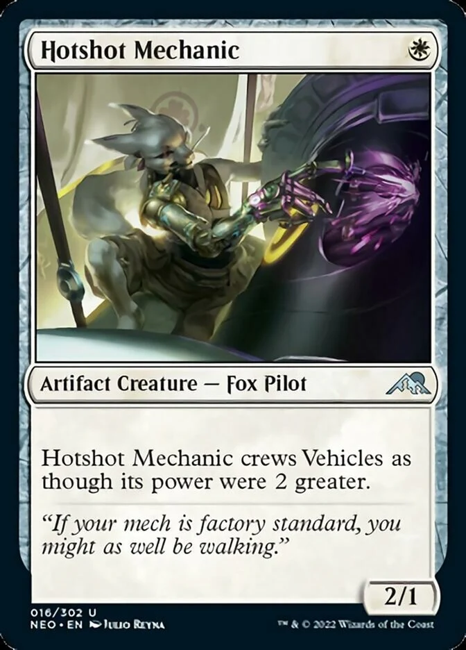 Hotshot Mechanic [ #016/302 ] (NEO-U)