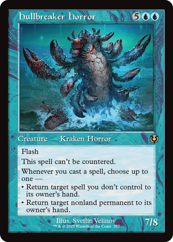 Hullbreaker Horror [ #0357 Retro Frame ] (INR-R) Light Play