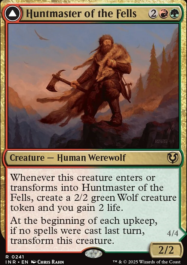 Huntmaster of the Fells // Ravager of the Fells [ #0241 ] (INR-R)