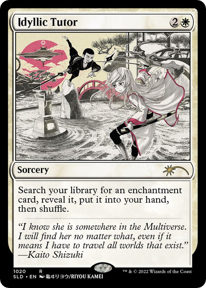 Idyllic Tutor [#1020] (SLD-R-FOIL)