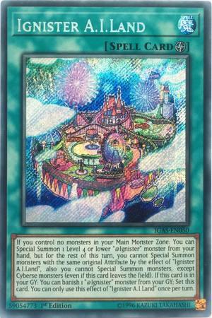 Ignister A.I.Land  (IGAS-EN050) Secret Rare