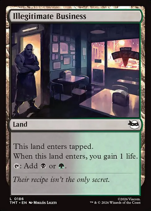 Illegitimate Business [ #0186 ] (TMT-L)