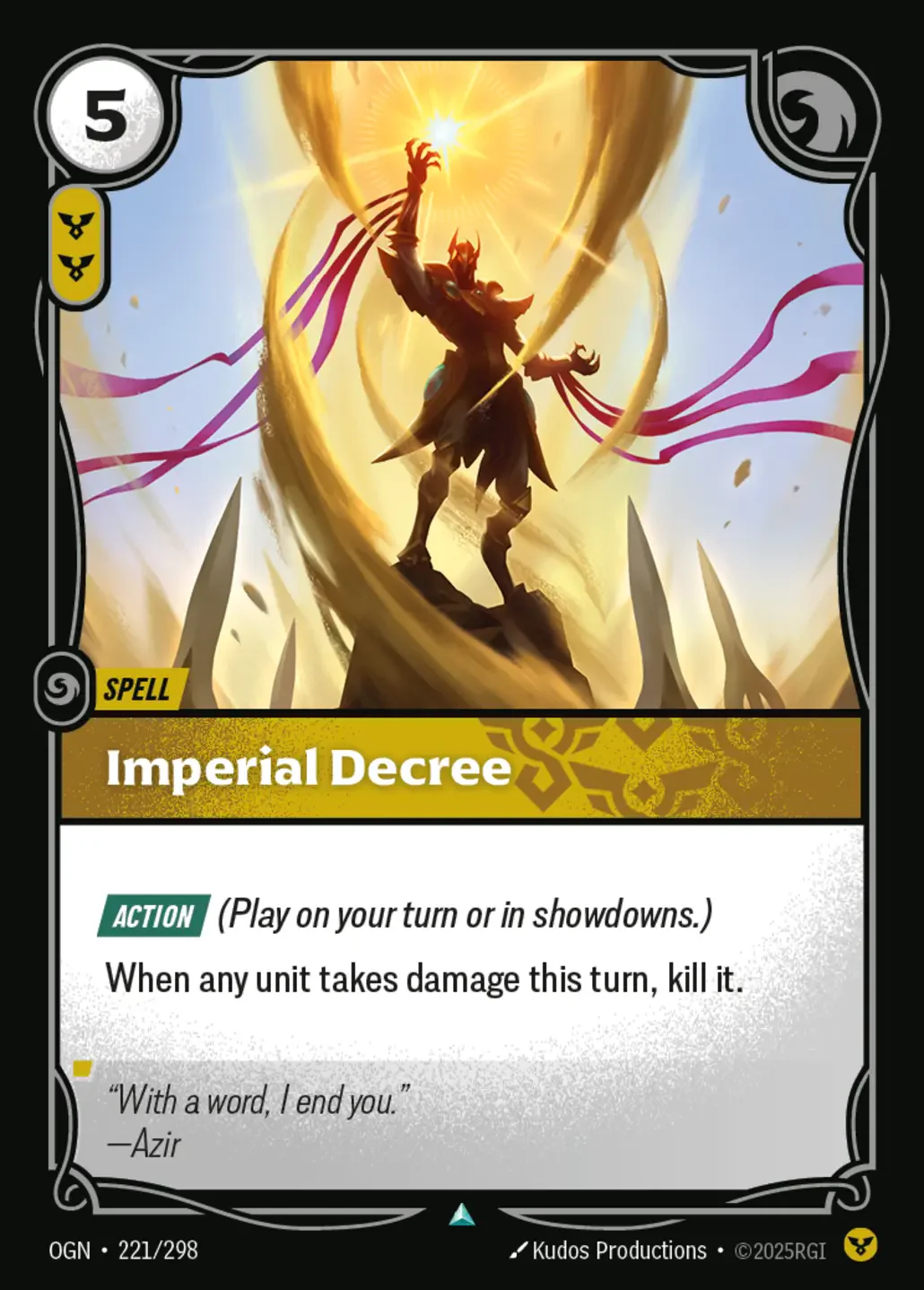 Imperial Decree - 221/298 (OGN) Uncommon