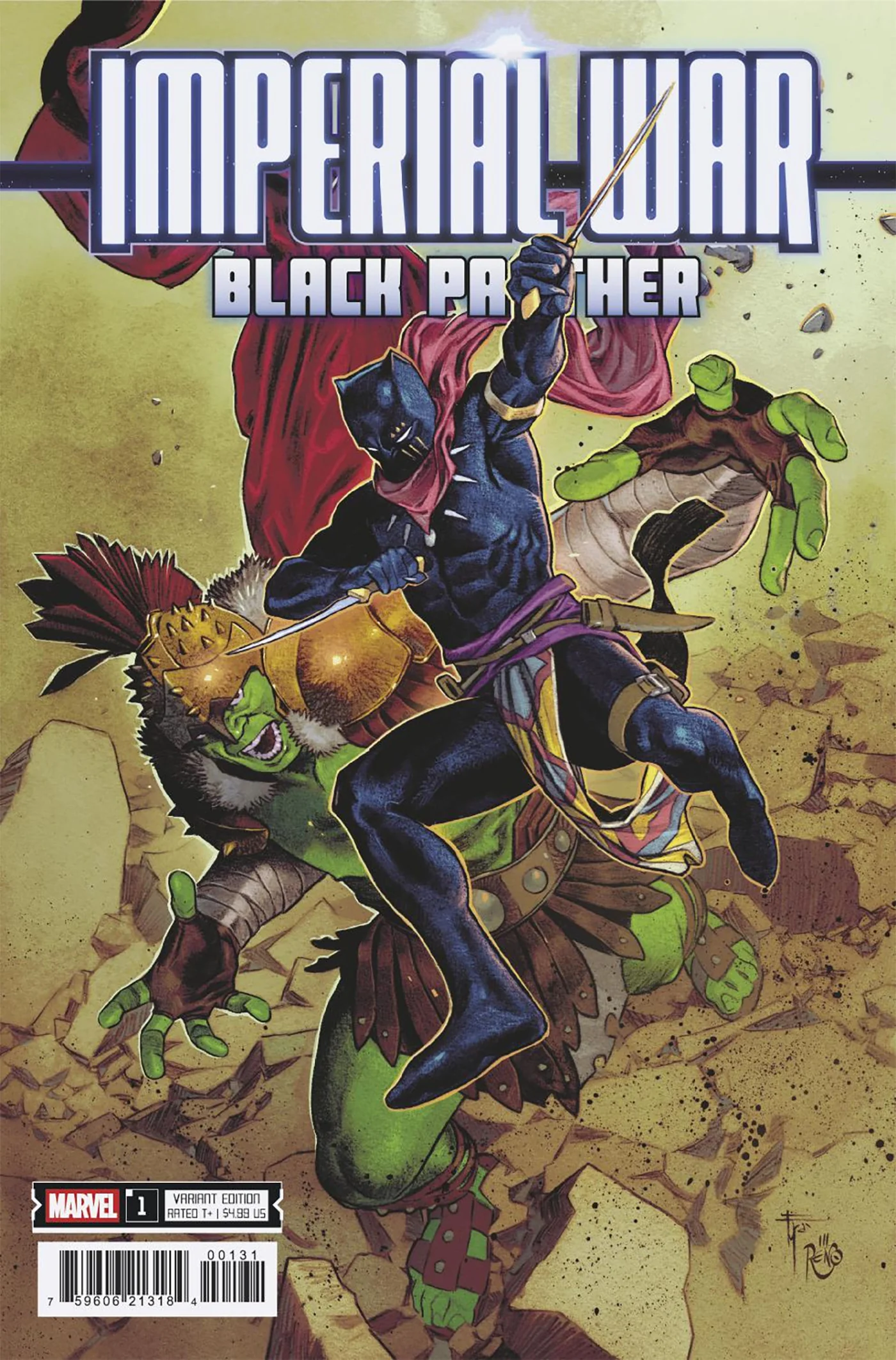 IMPERIAL WAR: BLACK PANTHER #1 FRANCESCO MOBILI VARIANT