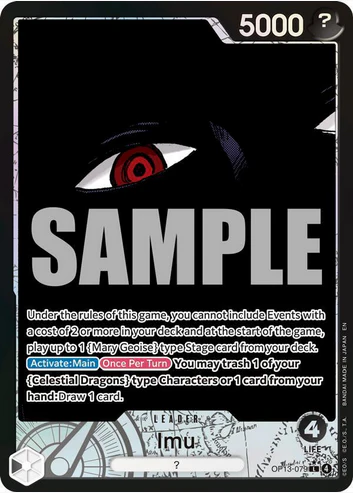 Imu (Alternate Art) (OP13-079 L)