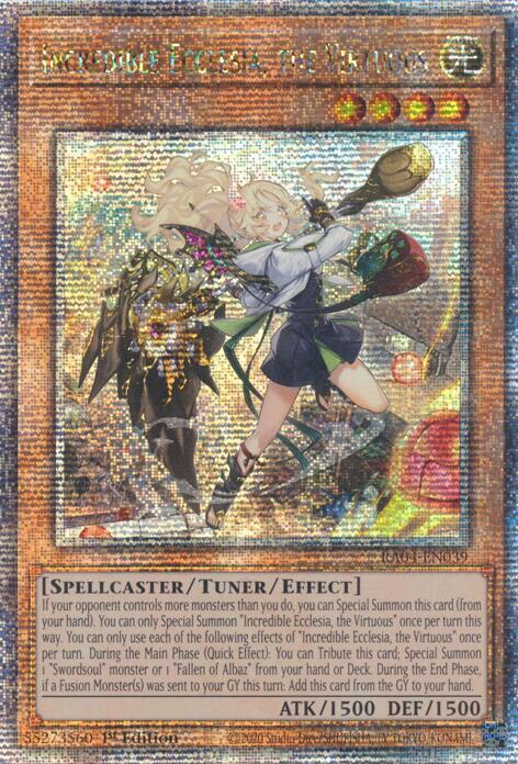 Incredible Ecclesia, the Virtuous (New Art) (RA04-EN039)
