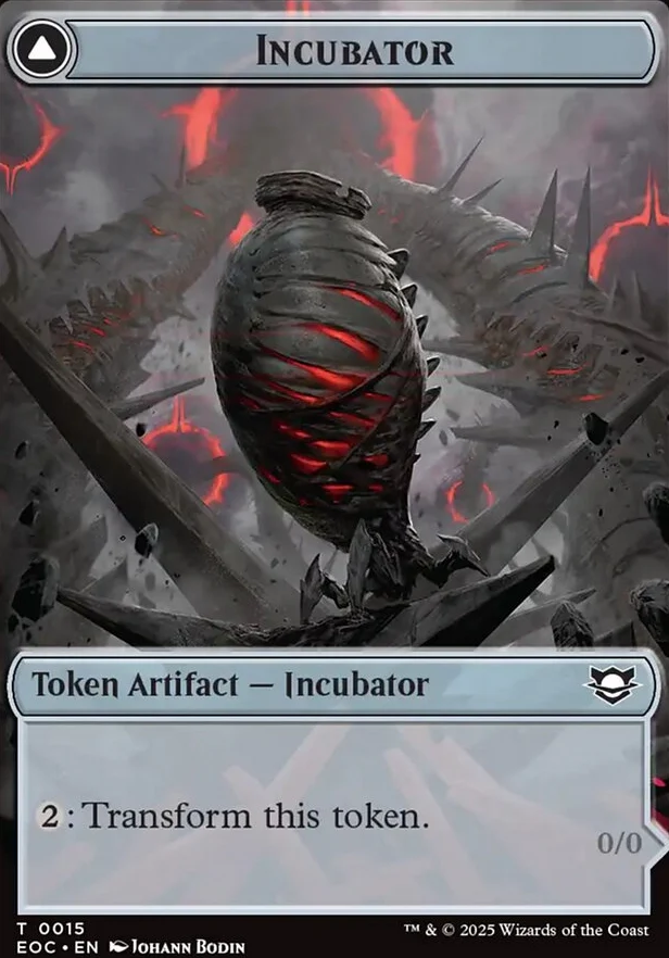 Incubator [ #0015 ] // Phyrexian [ #0015 ] (EOC-T) - Image 2