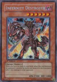 Infernity Destroyer (TSHD-EN098) Secret Rare - Near Mint 1st Edition