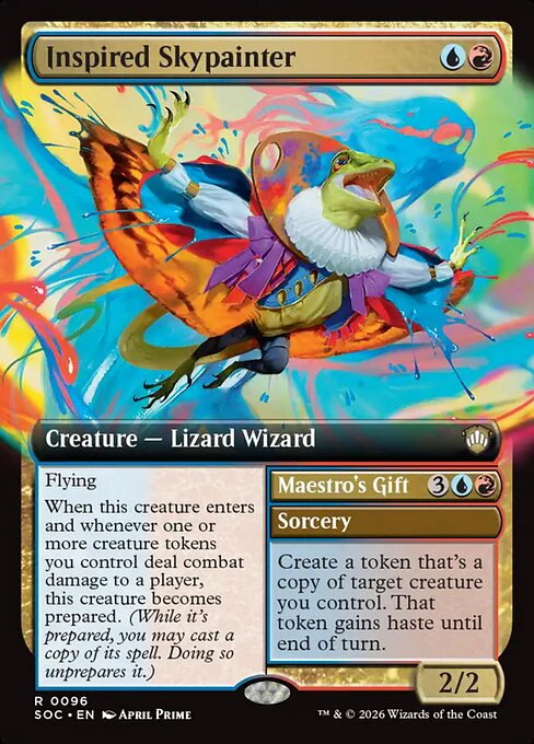 Inspired Skypainter // Maestro's Gift [ #0096 Extended Art ] (SOC-R)