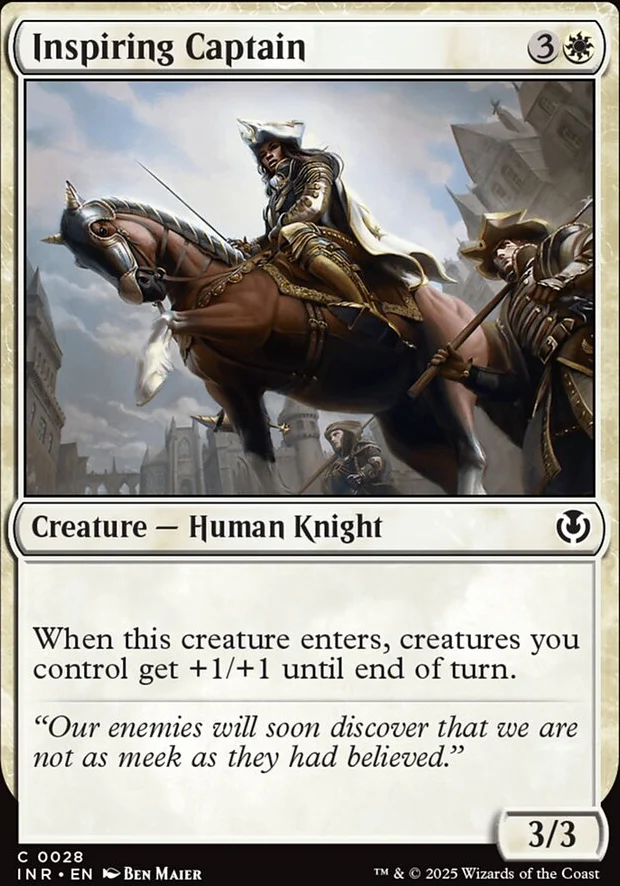 Inspiring Captain [ #0028 ] (INR-C)