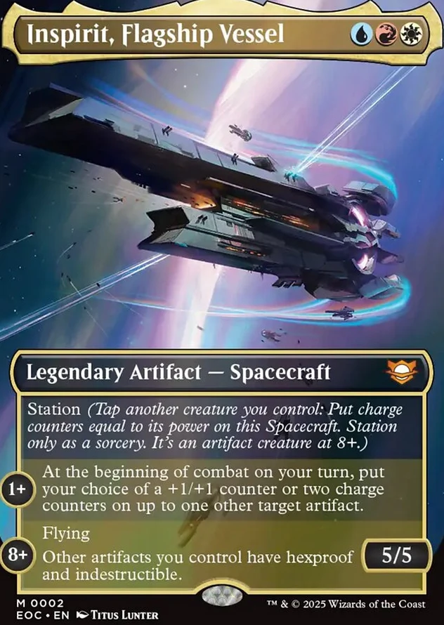 Inspirit, Flagship Vessel [ #0002 Borderless ] (EOC-M)