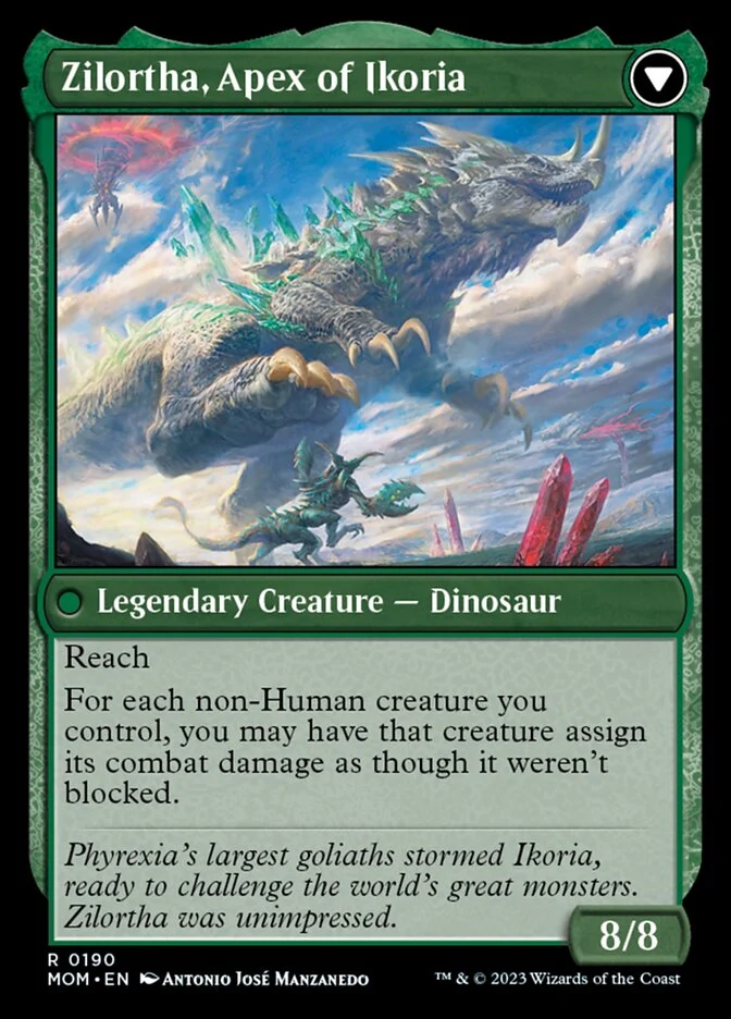 Invasion of Ikoria // Zilortha, Apex of Ikoria [#0190] (MOM-R) - Image 3