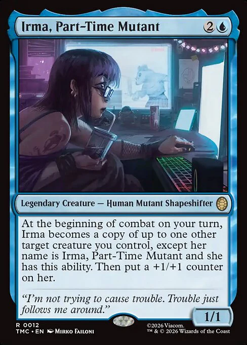 Irma, Part-Time Mutant [ #0012 ] (TMC-R)