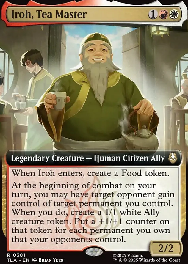 Iroh, Tea Master [ #0381 Extended Art ] (TLA-R) - Image 2