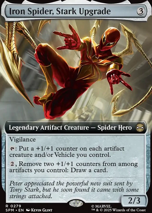Iron Spider, Stark Upgrade [ #0279 Extended Art ] (SPM-R) - Image 2